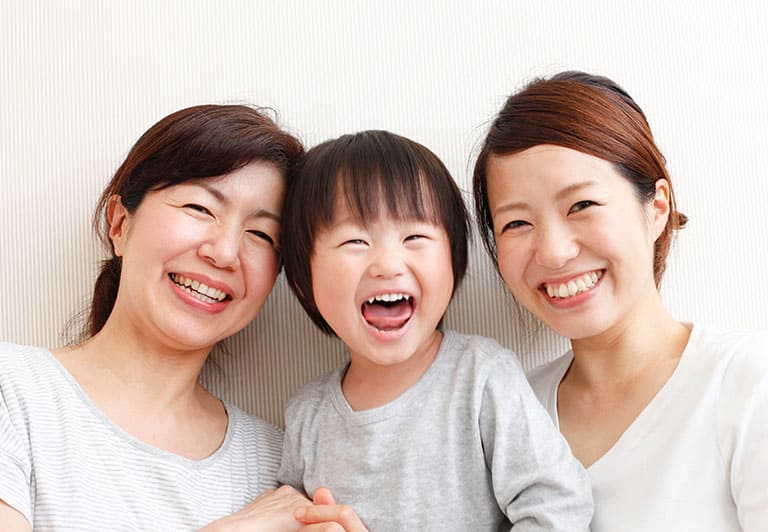ご家族全員が笑顔になれる、地域に根ざした診療